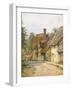 East Hagbourne, Berkshire-Helen Allingham-Framed Giclee Print