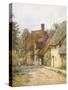 East Hagbourne, Berkshire-Helen Allingham-Stretched Canvas