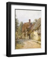 East Hagbourne, Berkshire-Helen Allingham-Framed Premium Giclee Print