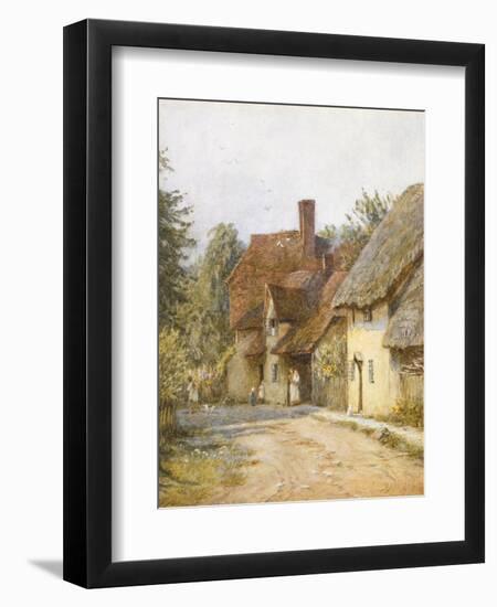 East Hagbourne, Berkshire-Helen Allingham-Framed Premium Giclee Print