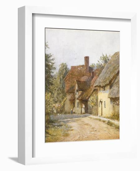 East Hagbourne, Berkshire-Helen Allingham-Framed Giclee Print