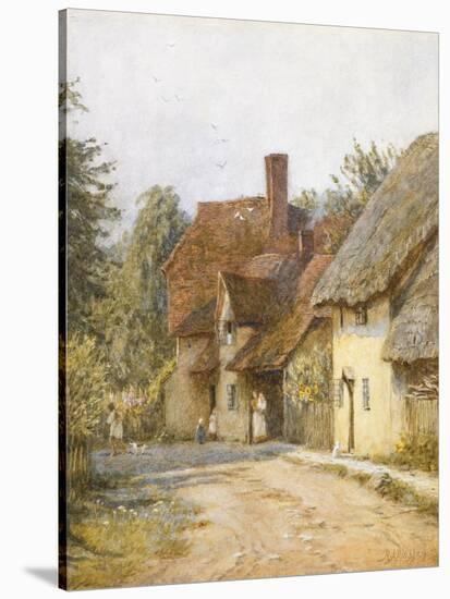 East Hagbourne, Berkshire-Helen Allingham-Stretched Canvas