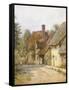 East Hagbourne, Berkshire-Helen Allingham-Framed Stretched Canvas