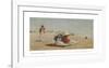 East Hampton Beach, Long Island, 1874-Winslow Homer-Framed Art Print