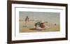 East Hampton Beach, Long Island, 1874-Winslow Homer-Framed Art Print