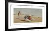 East Hampton Beach, Long Island, 1874-Winslow Homer-Framed Art Print