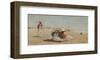 East Hampton Beach, Long Island, 1874-Winslow Homer-Framed Art Print