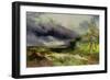 East Hampton, Long Island, Sand Dunes, 1892-Thomas Moran-Framed Giclee Print