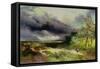 East Hampton, Long Island, Sand Dunes, 1892-Thomas Moran-Framed Stretched Canvas