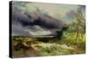 East Hampton, Long Island, Sand Dunes, 1892-Thomas Moran-Stretched Canvas