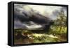 East Hampton, Long Island, Sand Dunes, 1892-Thomas Moran-Framed Stretched Canvas