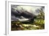 East Hampton, Long Island, Sand Dunes, 1892-Thomas Moran-Framed Giclee Print