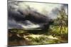 East Hampton, Long Island, Sand Dunes, 1892-Thomas Moran-Mounted Giclee Print