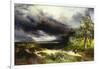 East Hampton, Long Island, Sand Dunes, 1892-Thomas Moran-Framed Giclee Print