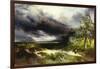East Hampton, Long Island, Sand Dunes, 1892-Thomas Moran-Framed Giclee Print