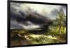 East Hampton, Long Island, Sand Dunes, 1892-Thomas Moran-Framed Giclee Print