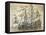 East India Company Ship, Japanese, 18th Century-null-Framed Stretched Canvas