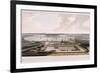 East India Docks, Poplar, London, 1808-William Daniell-Framed Giclee Print