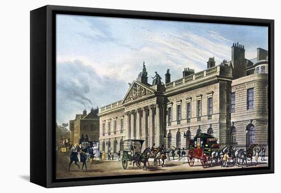 East India House, London, 1817-Thomas Hosmer Shepherd-Framed Stretched Canvas