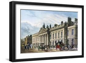 East India House, London, 1817-Thomas Hosmer Shepherd-Framed Giclee Print