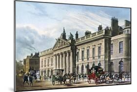 East India House, London, 1817-Thomas Hosmer Shepherd-Mounted Giclee Print