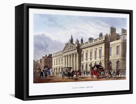 East India House, London, 1836-Joseph Constantine Stadler-Framed Stretched Canvas