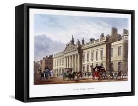 East India House, London, 1836-Joseph Constantine Stadler-Framed Stretched Canvas