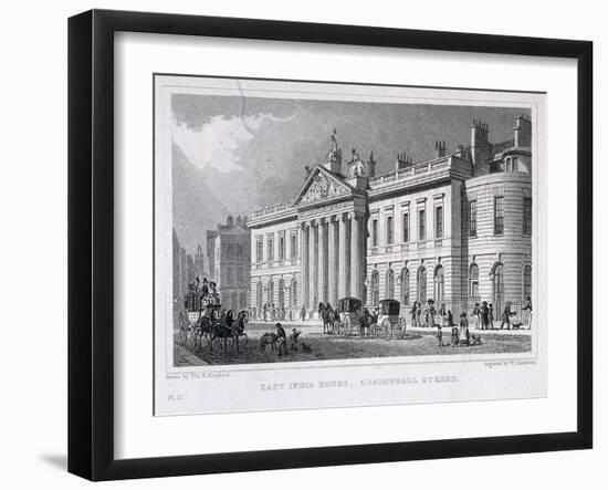 East India House, London, C1829-William Tombleson-Framed Giclee Print