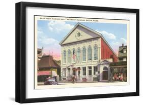 East India Marine Hall, Peabody Museum, Salem, Mass.-null-Framed Art Print