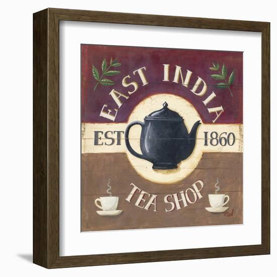 East India Tea Shop-Mid Gordon-Framed Art Print