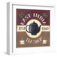 East India Tea Shop-Mid Gordon-Framed Art Print