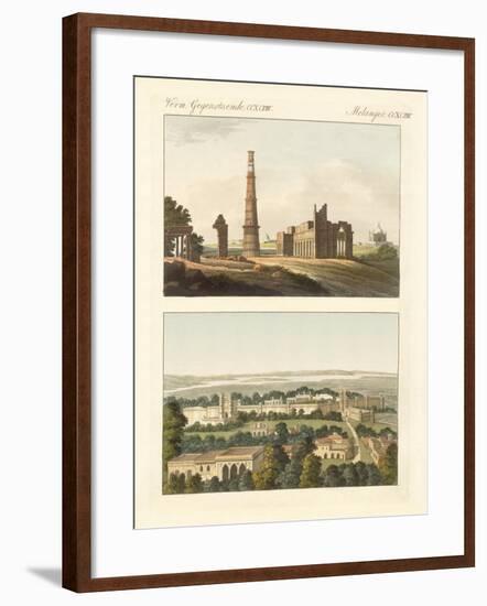 East Indian Buildings-null-Framed Giclee Print