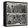 East Indian Immigrants Recently Landed at Demerara, South America-null-Framed Stretched Canvas