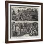 East Indian Immigrants Recently Landed at Demerara, South America-null-Framed Giclee Print