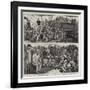 East Indian Immigrants Recently Landed at Demerara, South America-null-Framed Giclee Print
