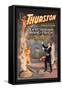 East Indian Rope Trick: Thurston the Famous Magician-null-Framed Stretched Canvas