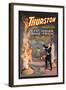 East Indian Rope Trick: Thurston the Famous Magician-null-Framed Art Print