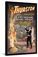 East Indian Rope Trick: Thurston the Famous Magician-null-Stretched Canvas