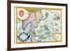 East Indies by Ortelius-Abraham Ortelius-Framed Art Print