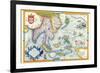 East Indies by Ortelius-Abraham Ortelius-Framed Premium Giclee Print