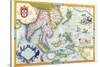 East Indies by Ortelius-Abraham Ortelius-Stretched Canvas