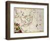 East Indies: Sea and Coastal Chart Extending from Southern India to Japan-Frederick de Wit-Framed Giclee Print