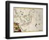 East Indies: Sea and Coastal Chart Extending from Southern India to Japan-Frederick de Wit-Framed Giclee Print