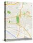 East Los Angeles, United States of America Map-null-Stretched Canvas