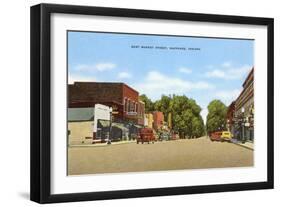 East Market Street, Nappanee, Indiana-null-Framed Art Print