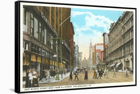 East Market Street, Philadelphia, Pennsylvania-null-Framed Stretched Canvas