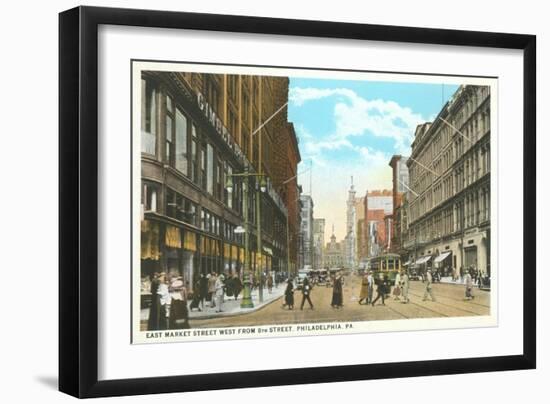 East Market Street, Philadelphia, Pennsylvania-null-Framed Art Print