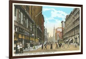 East Market Street, Philadelphia, Pennsylvania-null-Framed Art Print