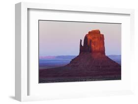 East Mitten, Monument Valley, Navajo Tribal Park, Arizona, Usa-Rainer Mirau-Framed Photographic Print