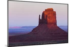 East Mitten, Monument Valley, Navajo Tribal Park, Arizona, Usa-Rainer Mirau-Mounted Photographic Print